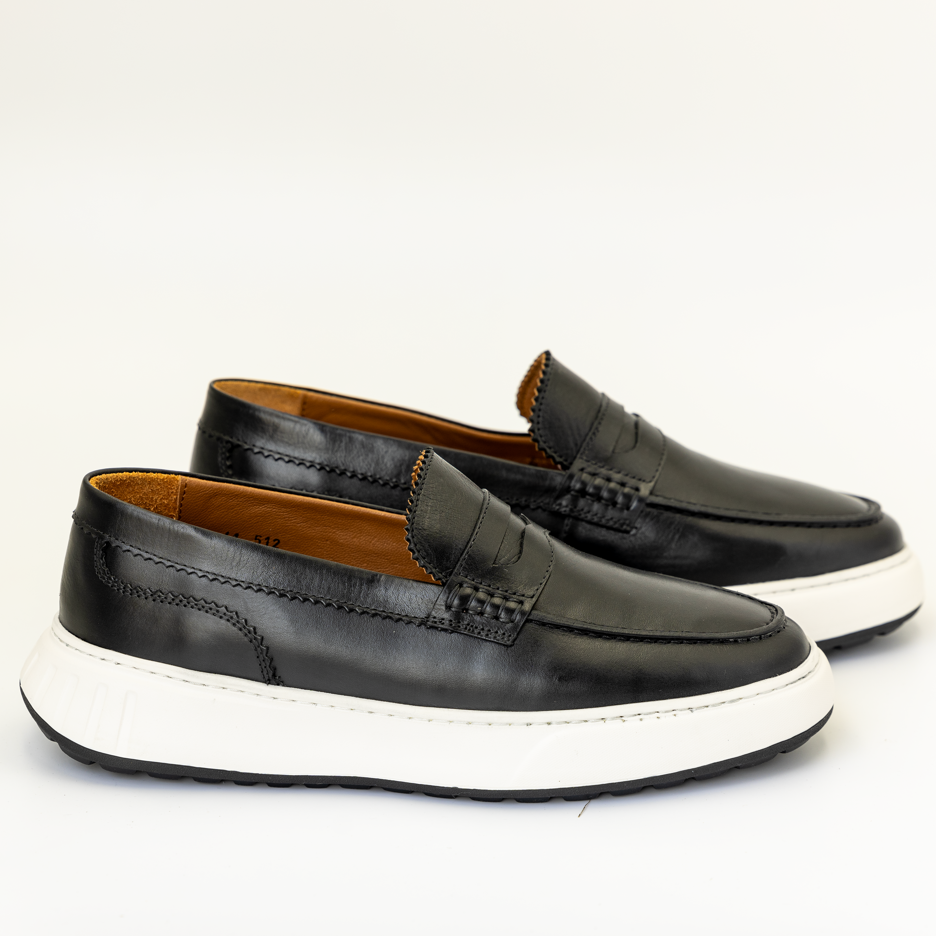 Sneakers Easy en cuir noir