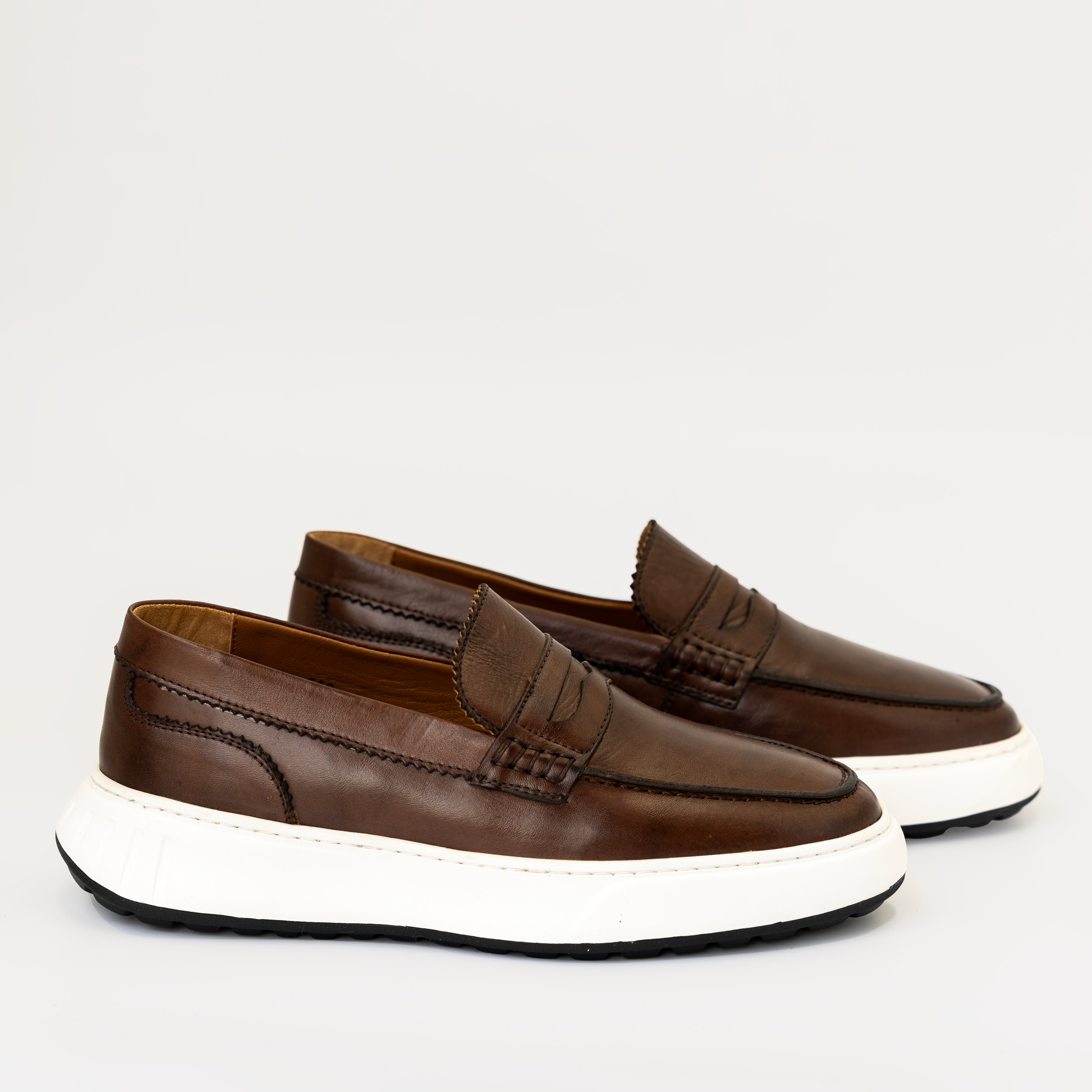 Sneakers Easy en cuir noir